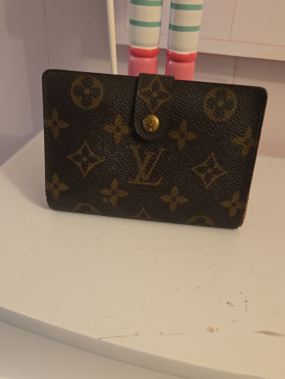 Louis Vuitton Monogram Canvas Compact Wallet - Brown VINTAGE